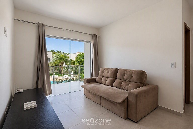 Apto. en Condo. c/ Piscina a 330m Playa NSD0008