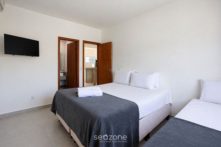 Apto. en Condo. c/ Piscina a 330m Playa NSD0008