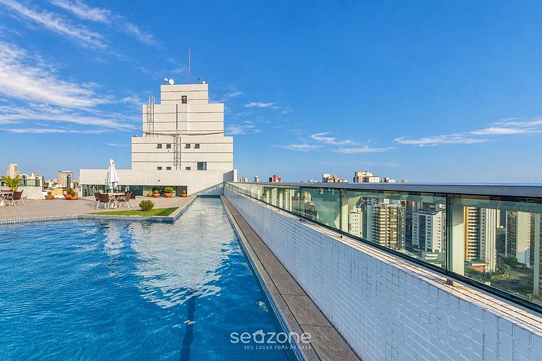 Apto em cond. c/ piscina e academia - IBF1607