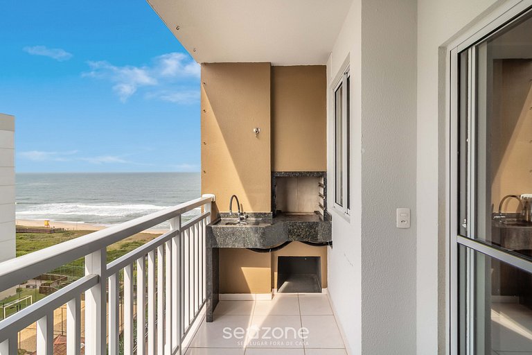 Apto Vista Mar, cond pé na areia c piscina VAC0704
