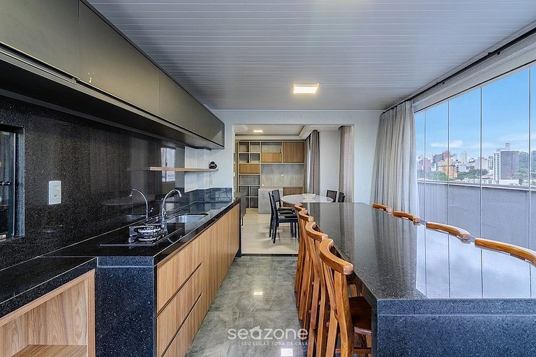 Apt em Cond. pé na areia c/churrasq. priv. DNL0101