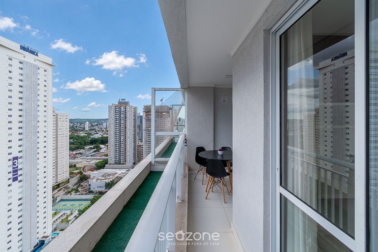 Flat en cond. cerca Goiânia Shop - WBU2105