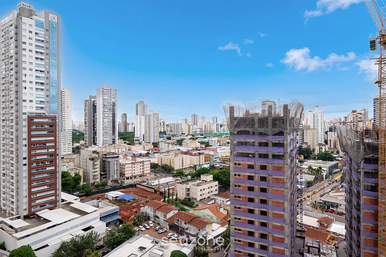 Flat c/ piscina en cond., Setor Bueno - DNAG1701