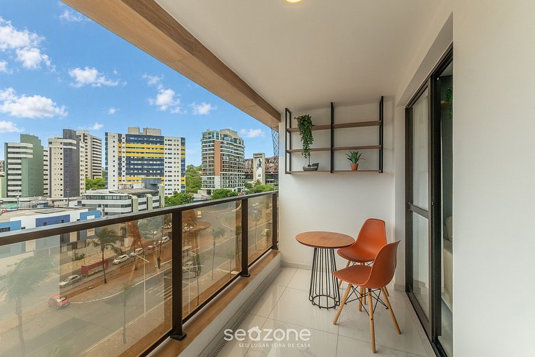 Apto em Cond. c/ Piscina a 750 m da Praia SMT0503