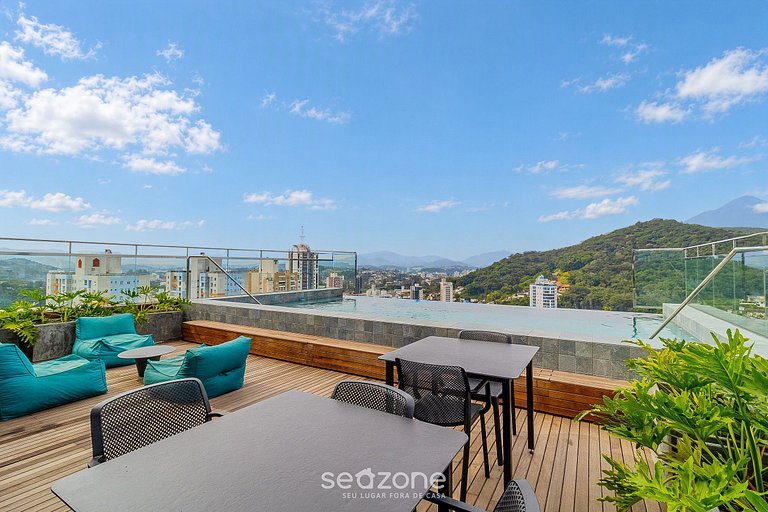 Studio Charmoso com Piscina no Terraço - RUP0101