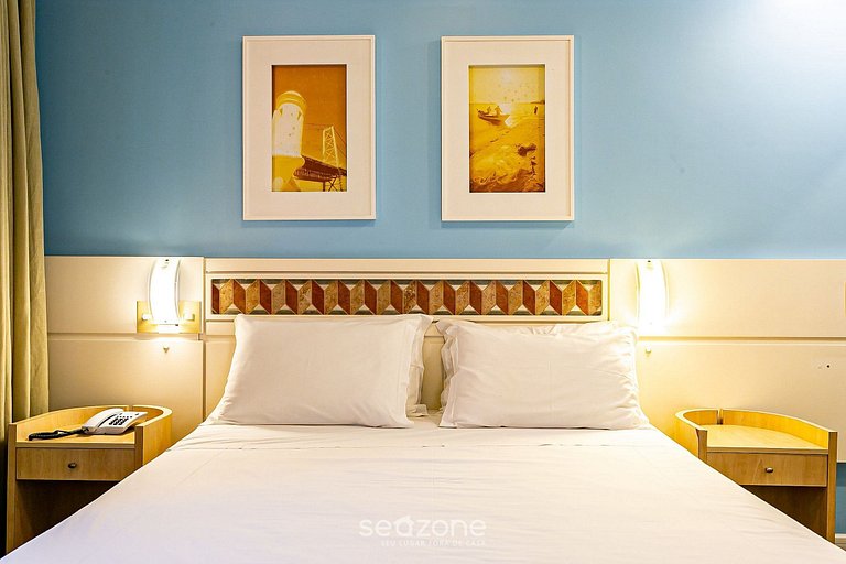 Apartamento em Jurerê melhor resort vista mar JBV242 Seazone