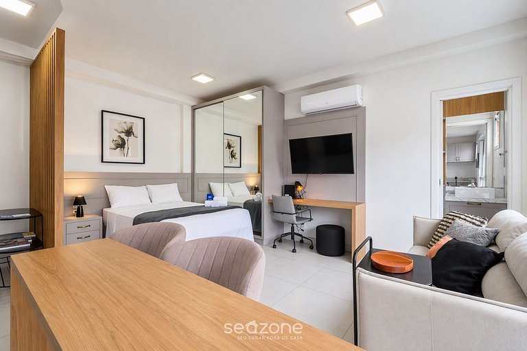Studio em Cond. c/ Vista p/ Cidade SNA0105