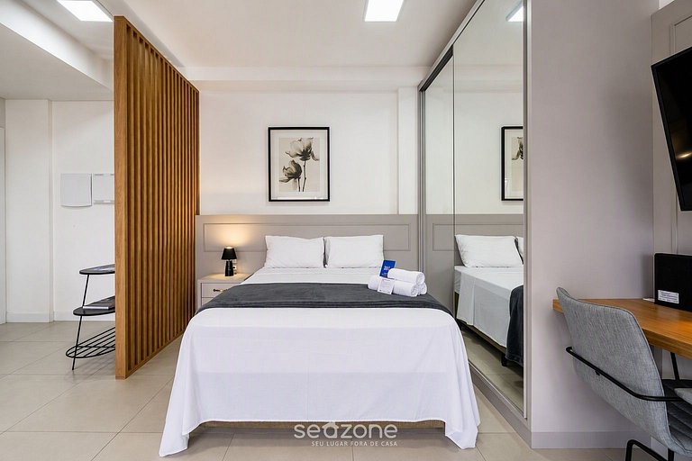 Studio em Cond. c/ Vista p/ Cidade SNA0105