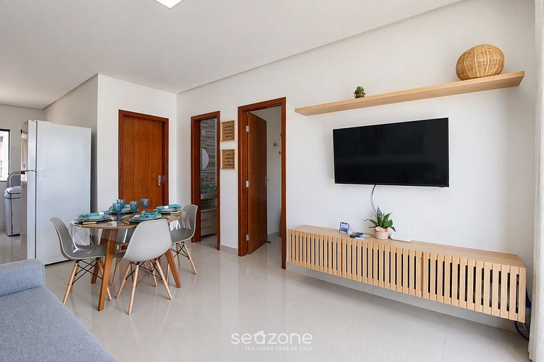 Apto. em Cond. c/ Piscina em Porto Seg. HIB0012