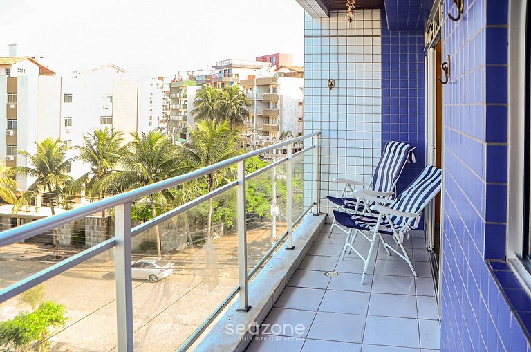 Cómodo apartamento a 200m de Praia do Forte CEE202 Seazone