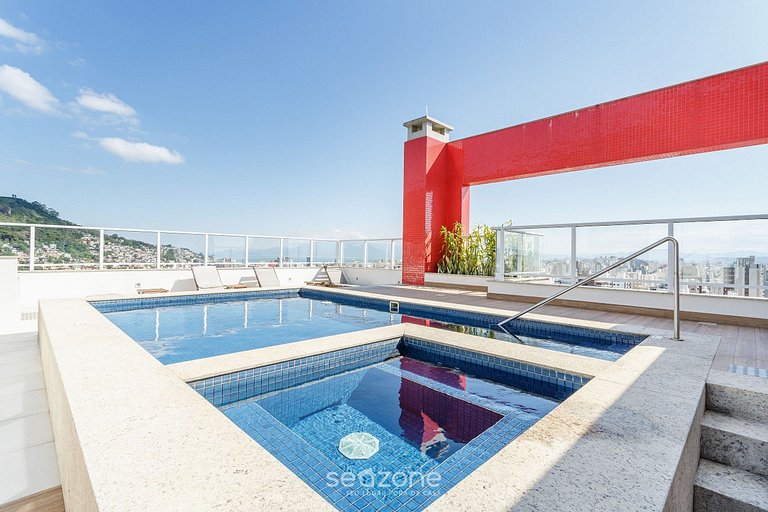 Apto no centro com jacuzzi RRI103