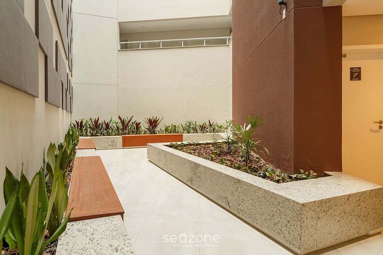 Apto no centro com jacuzzi RRI103