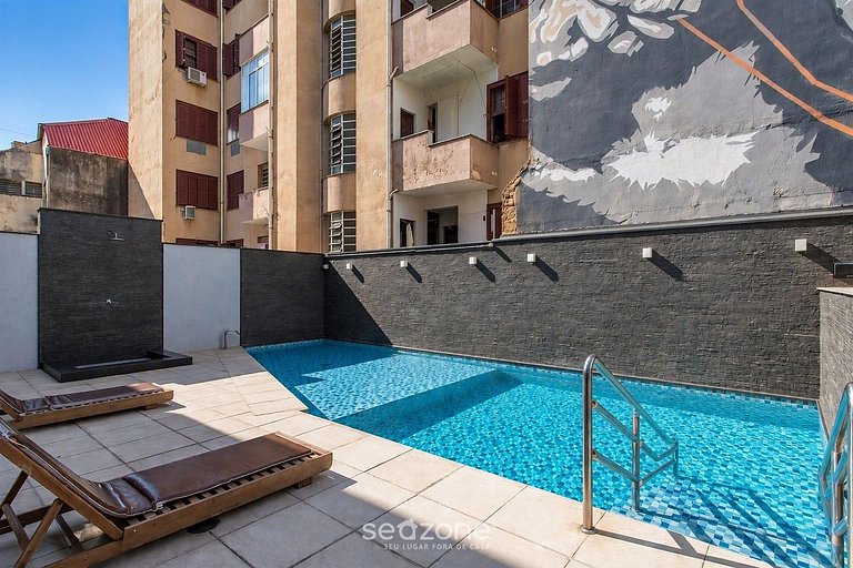 Studio en Condo. c/ Piscina PUE0607