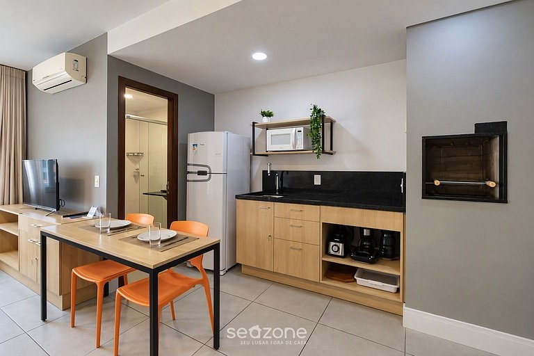 Studio em Cond. c/ Piscina PUE0607