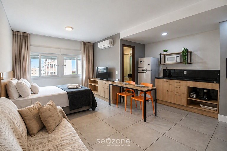 Studio em Cond. c/ Piscina PUE0607