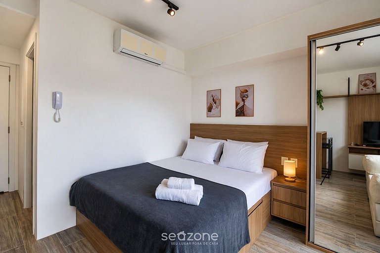 Studio em Cond. c/ Piscina LBO1009