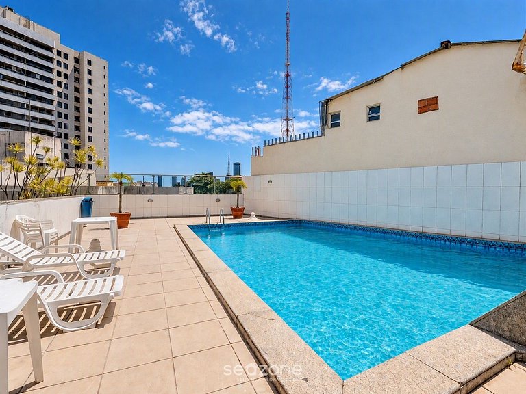 Apto. en Condo. c/ Piscina FED0204