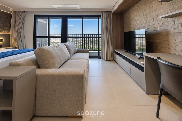 Studio en Condo. c/ Piscina y Vista Cid. AZR1406