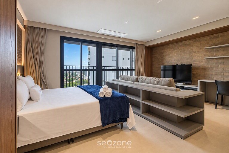 Studio en Condo. c/ Piscina y Vista Cid. AZR1406