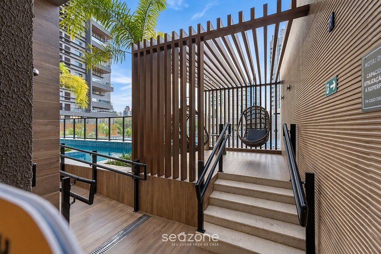 Studio en Condo. c/ Piscina y Vista Cid. AZR1406