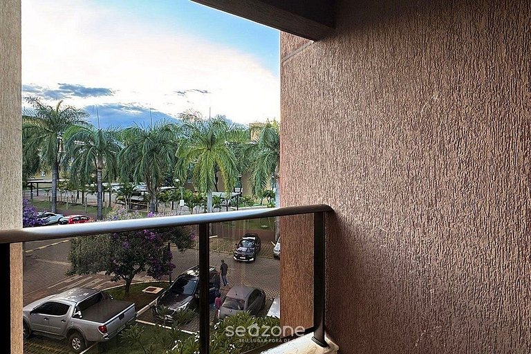 Apto en condominio con piscina y barbacoa CLR314
