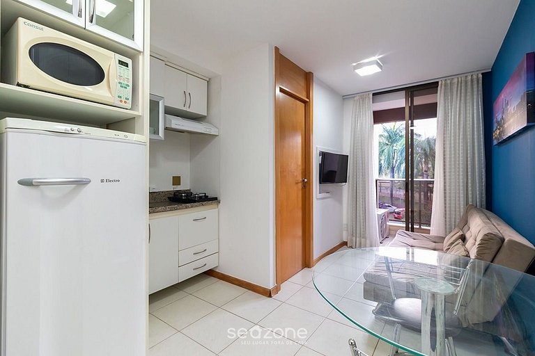 Apto en condominio con piscina y barbacoa CLR314