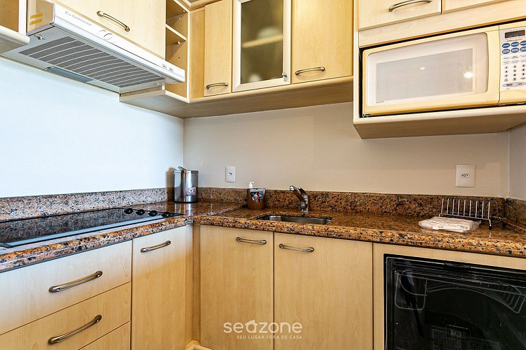 Apartamento en Jurerê mejor suite vista mar JBV327 Seazone
