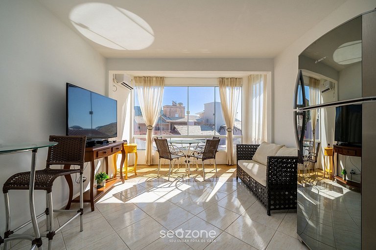 Piso con suite y playa en Bombas ROS001