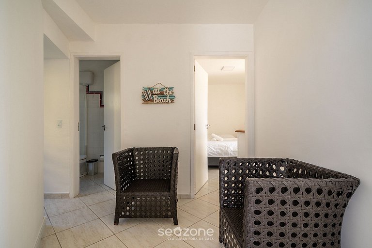 Piso con suite y playa en Bombas ROS001