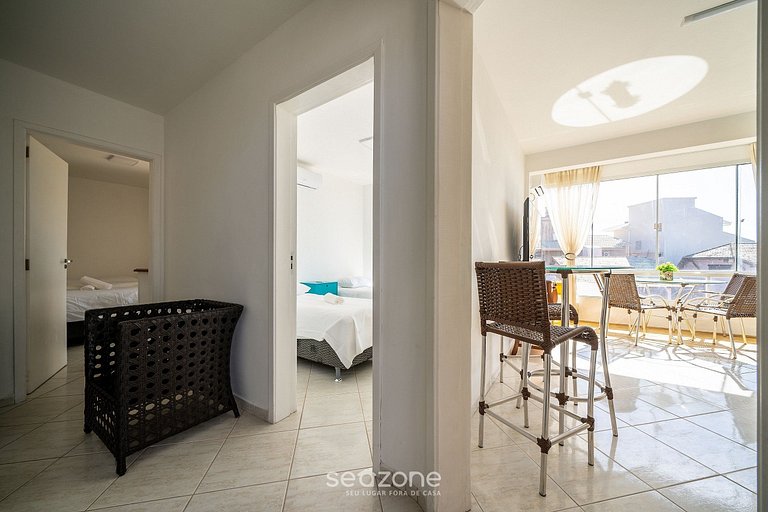 Piso con suite y playa en Bombas ROS001