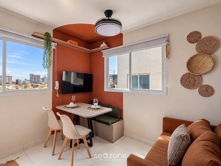Habitación y Sala con vista al Mar en EPI0408