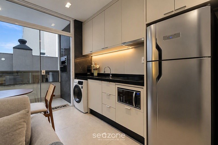 Studio em Cond. c/ Piscina FFS1010