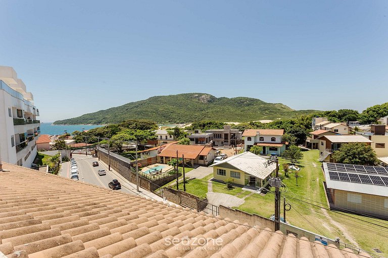 Cobertura com Vista Mar a 240m da Praia CAC025