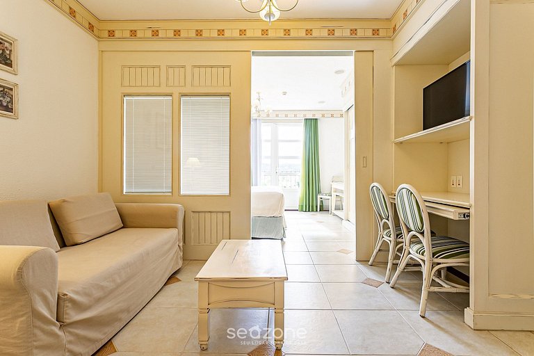 Studio em Jurerê vista mar em resort de luxo ILC3405 Seazone