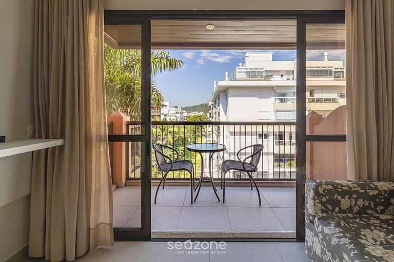 Suíte incrível em resort de luxo beira mar JBV279