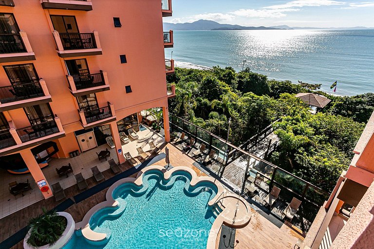 Apartamento com vista para o mar em Jurere JBV306 Seazone