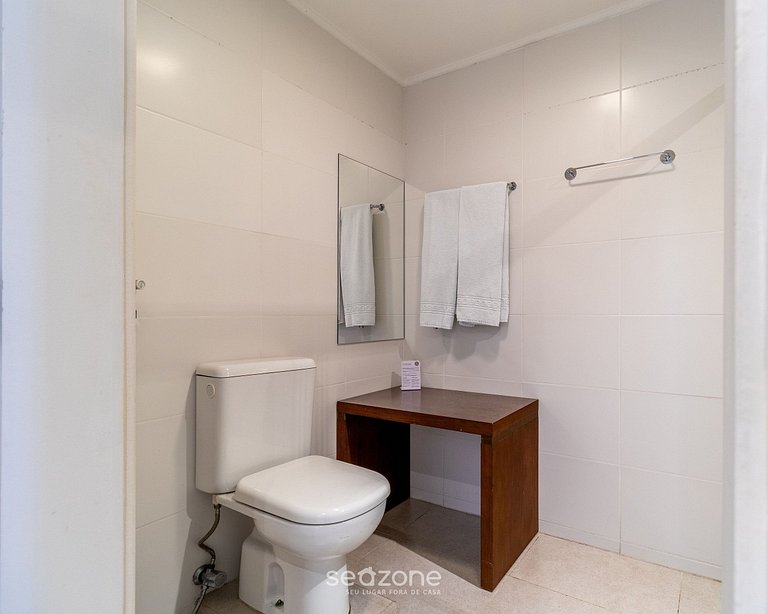 Suíte incrível em resort de luxo beira mar JBV279
