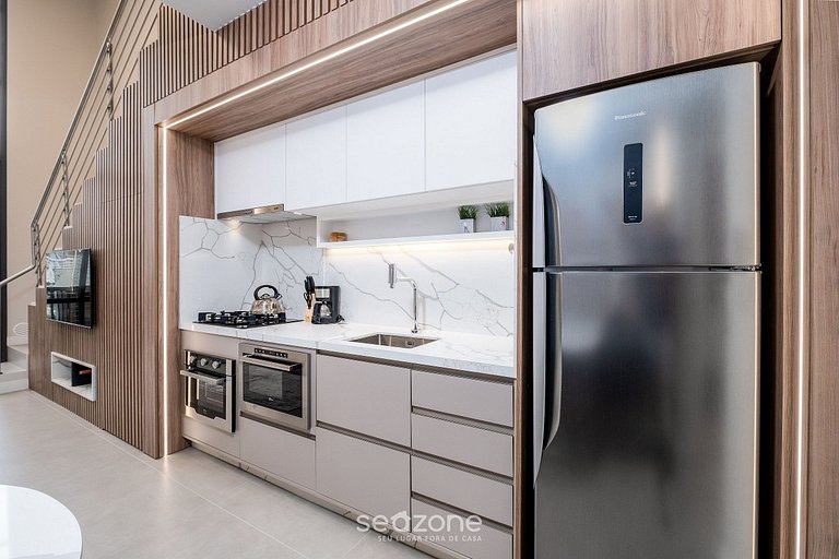 Cómodo y completo apart en edificio nuevo JPR211