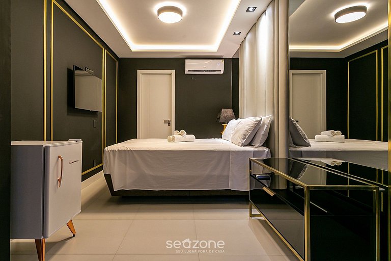 Apartamento de 2 plantas con jacuzzi en Jurerê JRR410
