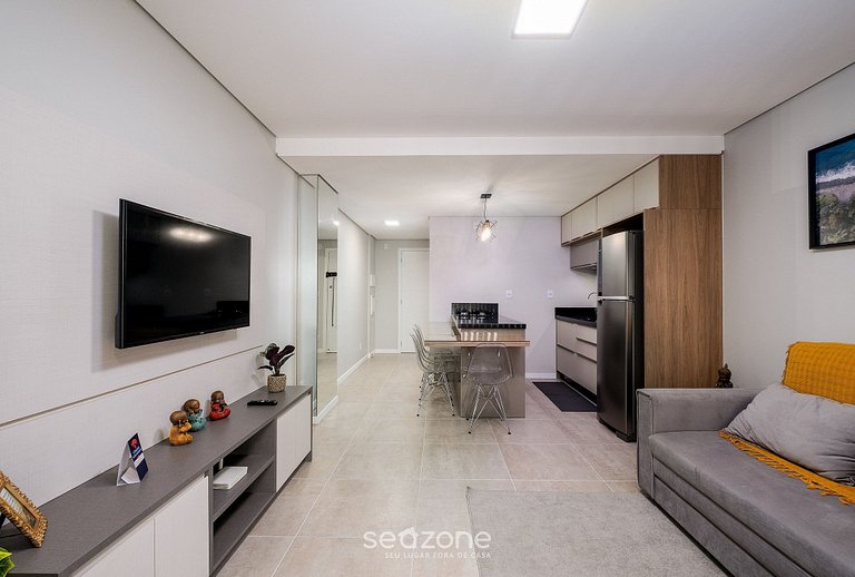 Lindo studio c/ piscina no Campeche OKA233