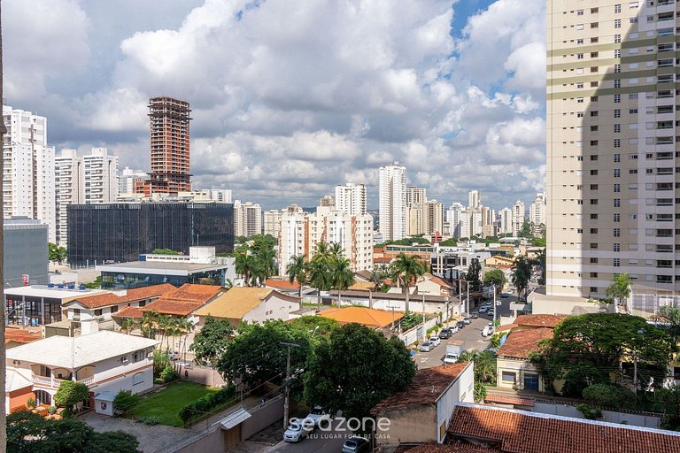 Apto 2Q com varanda, Setor Bueno - PPB0603