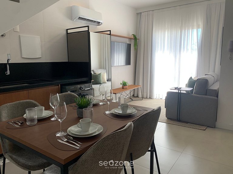 Apt en Cond. con Piscina 230 m de la Playa RTY0107