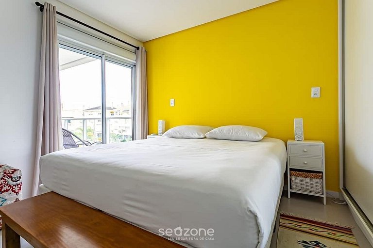 Apartamento ótimo 10min da praia de Jurerê SGA202