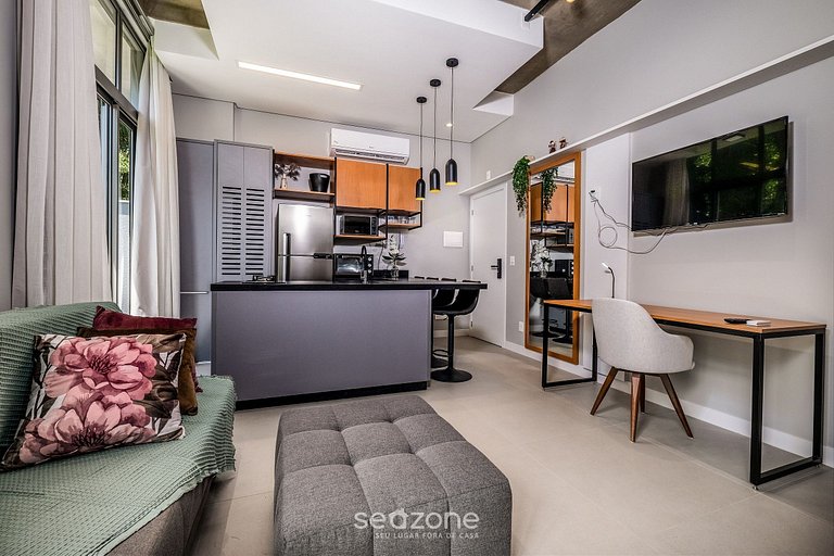 Loft garden moderno 750m da praia de Canas TPS106