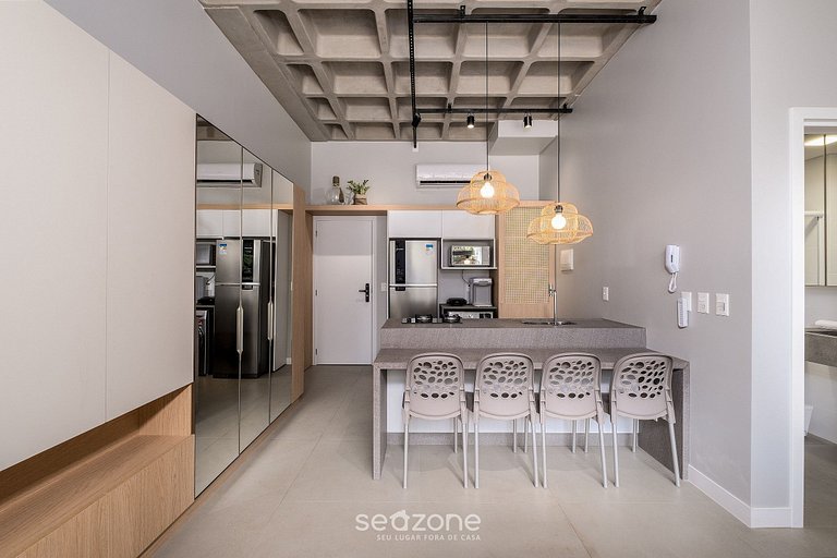 Studio moderno e agradável em Canasvieiras TPS209