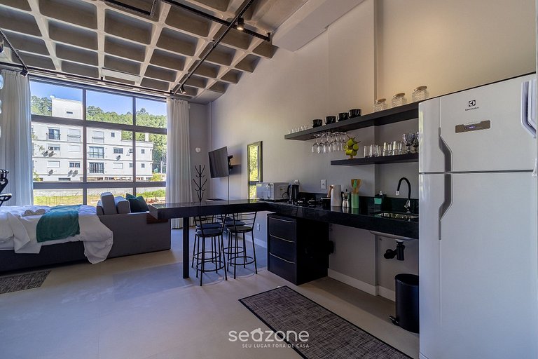 Studio 750m da Praia de Canasvieiras TPS211