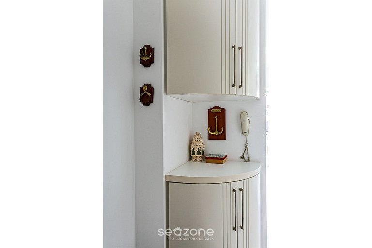 Apartamento con balcón en Open Shopping Jurerê