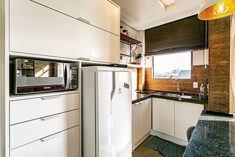 Apartamento en Jurerê espectacular vista mar JBM202 Seazone