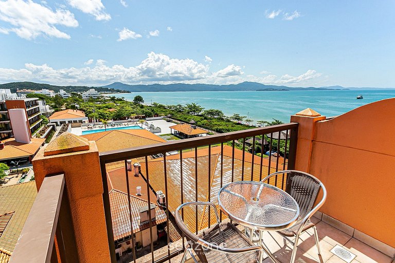 Studio com vista mar em resort na praia JBV433 Seazone