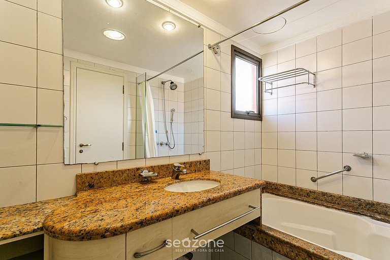 Studio com vista mar em resort na praia JBV433 Seazone
